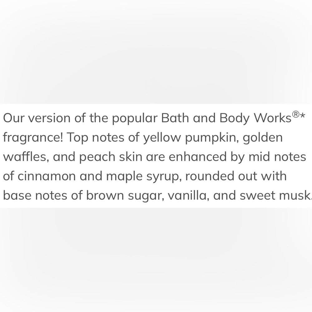 Pumpkin Pecan Waffle (Qty 1) Scented 8oz Handmade Soy Candle - Picture 3 of 4
